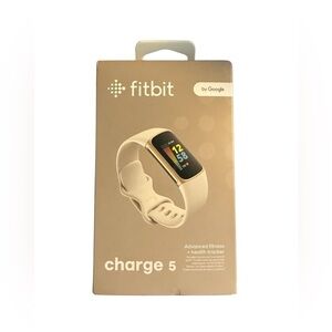 Fitbit Charge 5 - Gold Fitness Tracker